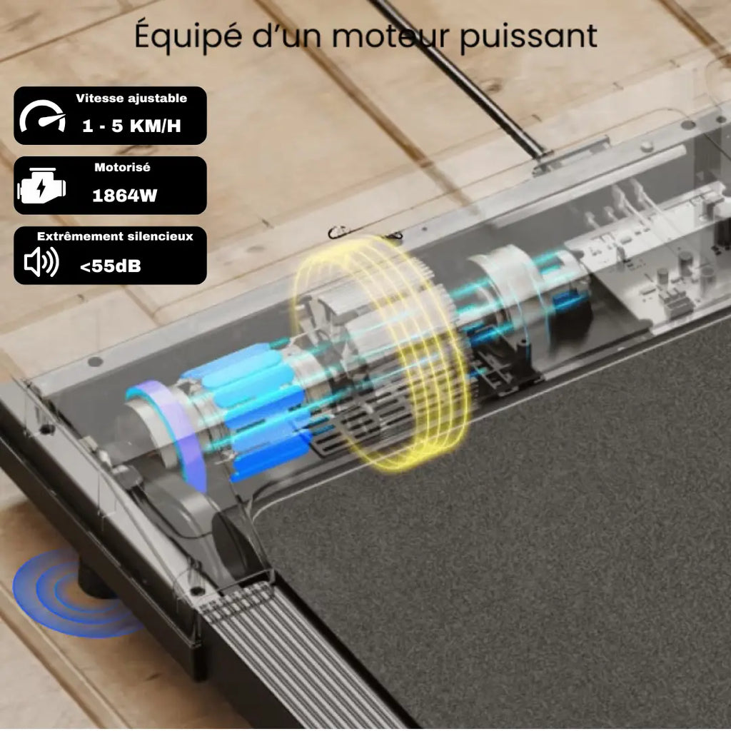 Tapis de marche pour bureau et appartement – Movewa Fit