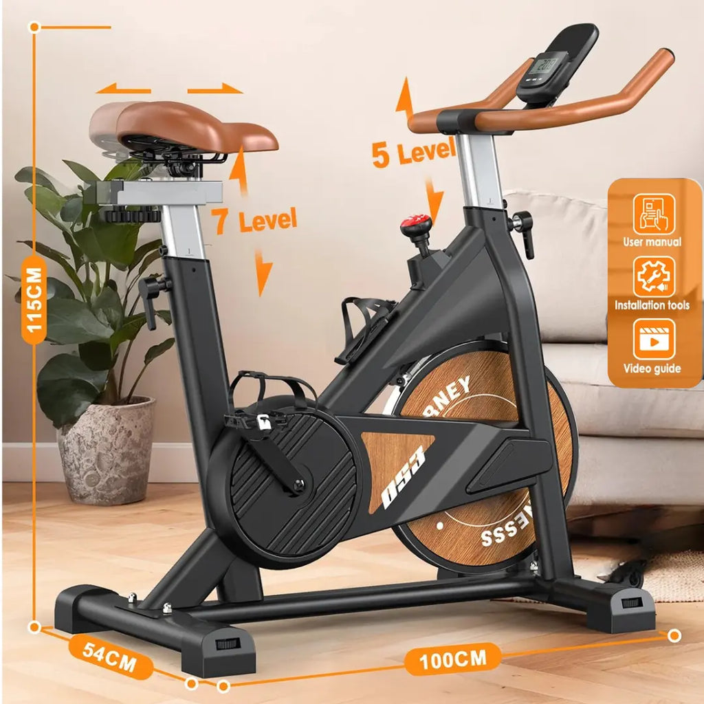 Vélo d’appartement silencieux haut de gamme | Movexa Fit Elite